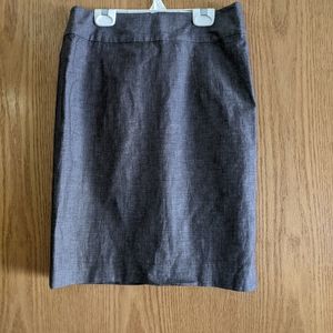 NWT Banana Republic twill pencil skirt